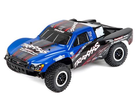 Traxxas Slash 4X4 VXL Brushless 1/10 4WD RTR Short Course Truck (Blue ...