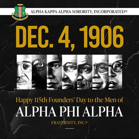 Happy Founders Day to the men of the Alpha Phi Alpha Fraternity, and a ...