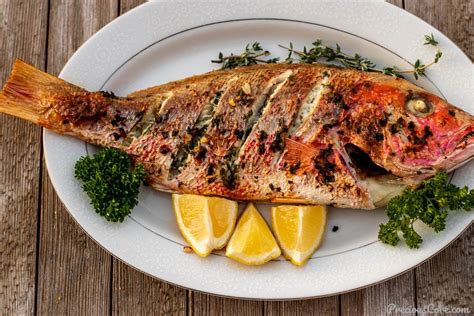 Grilled Whole Red Snapper (Oven Grilled) | Precious Core