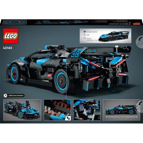 LEGO Technic 42162 Bugatti Bolide Agile Blue Car Model Set | Smyths ...