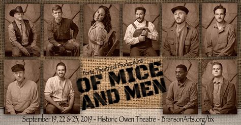 Of Mice And Men At The Historic Owen Theatre – Branson Regional Arts ...