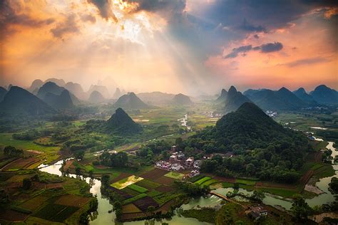 The View : Yangshuo, China : Ken Koskela Photography LLC