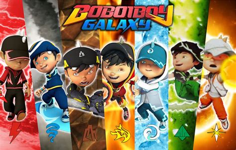 Boboiboy Galaxy 7 Elements - 1280x815 Wallpaper - teahub.io