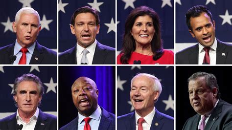 8 candidates qualify for first 2024 Republican presidential debate ...