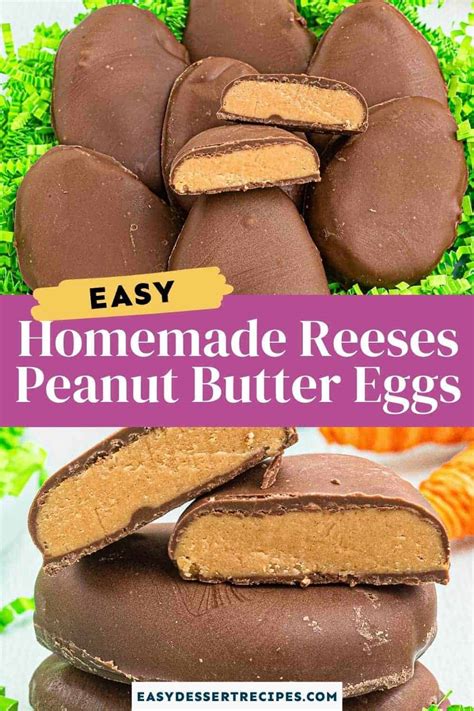 Reese's Peanut Butter Eggs Recipe - Easy Dessert Recipes