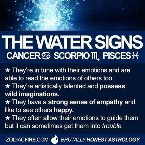 Pin by Jett Bennett on Z-Z-Z Zodiac | Water signs zodiac, Zodiac ...