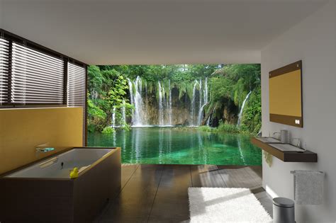 14 Beautiful Wall Murals Design For Your Dream Bathroom