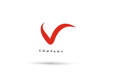 Free Vector | Branding Identity Corporate Vector Logo V Design.