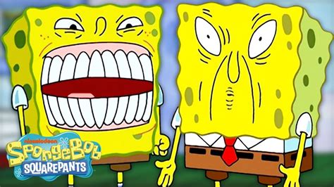 SpongeBob's WEIRDEST Faces 🥴 | SpongeBob - YouTube