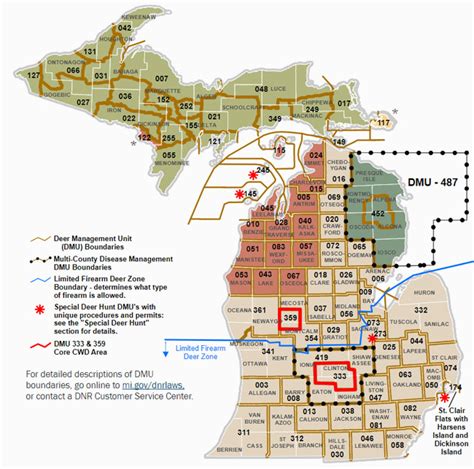 Allegan County Michigan Map Dnr Dmu Management Info | secretmuseum