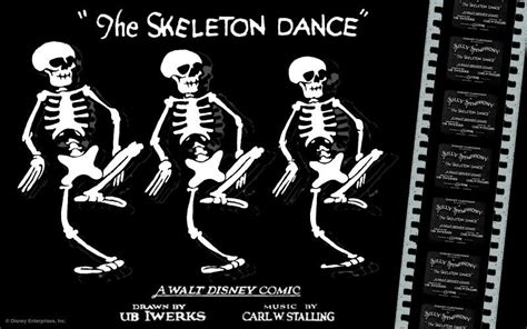 The Skeleton Dance (1929) Disney Studios Silly Symphony. Walt Disney ...