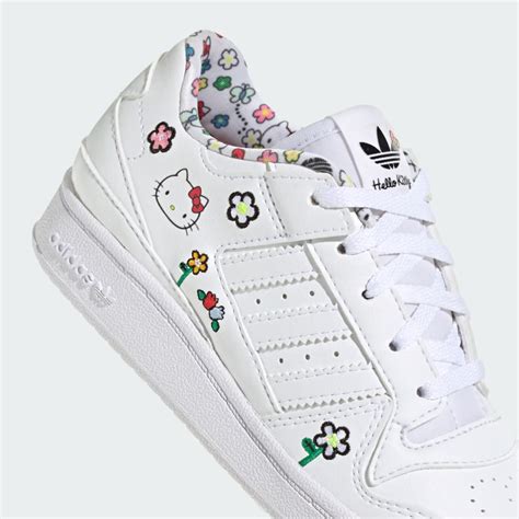 Kids Shoes - adidas Originals x Hello Kitty Forum Low Shoes Kids ...