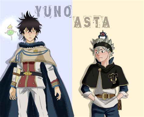 Black Clover Yuno Asta Anime Design Greeting Card | ubicaciondepersonas ...