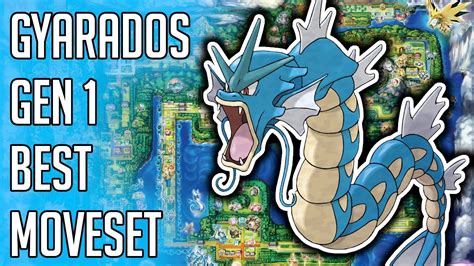 Gyarados Gen 1 Best Moveset - Gyarados Best Moveset Pokemon Red Blue ...