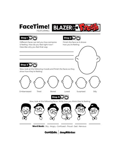 GoNoodle FaceTime Activity! Featuring Blazer Fresh