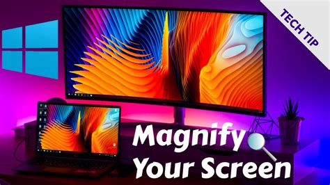 How To Magnify Screen in Windows10 Zoom In and Out - YouTube