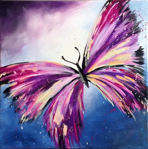 Butterfly Painting at PaintingValley.com | Explore collection of ...