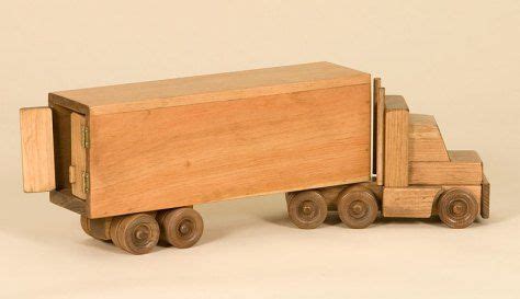 DIY Wooden Toy Truck Plans