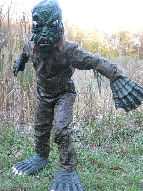 Swamp monster, kids halloween costume Tecumseh, MI. The best part of ...