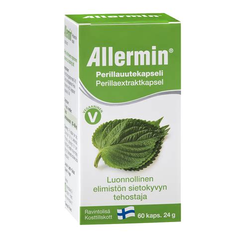 Organic Allermin®: Natural Tolerance Booster with Perilla Leaf Extract ...