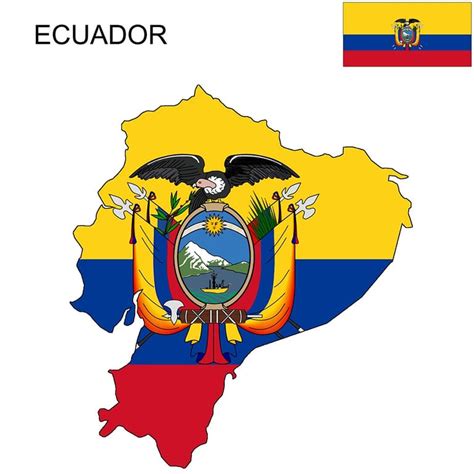 Ecuador Flag Map and Meaning | Mappr