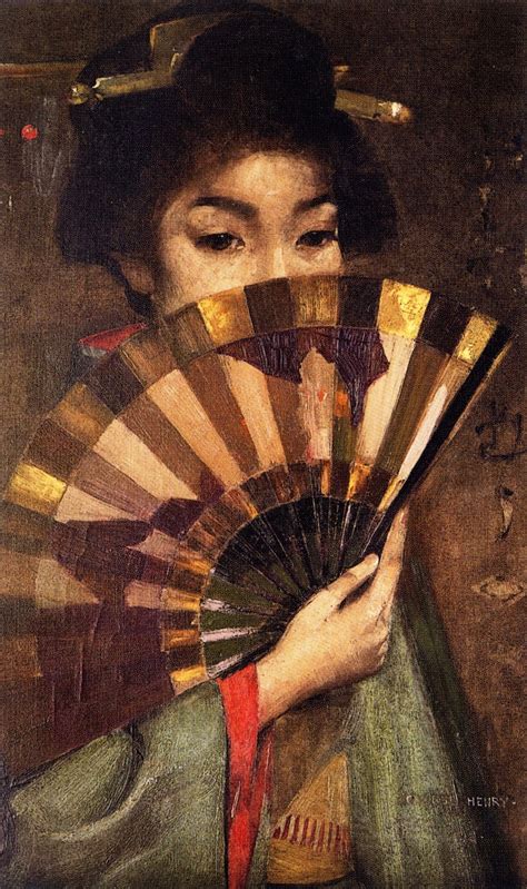 Geisha Girl Painting | George Henry Oil Paintings