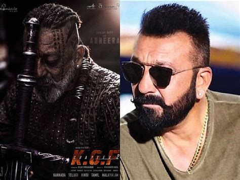 KGF Chapter 2: Sanjay Dutt Looks Dangerous In KGF's Adhira Look HD ...