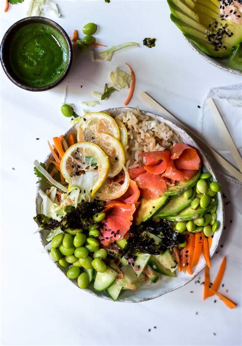 Salmon Sushi Bowl Recipe - WonkyWonderful