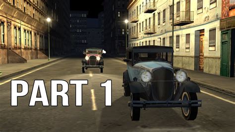 Mafia 1 Walkthrough Part 1 - An Offer You Can't Refuse - YouTube