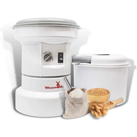 Buy Powerful High Speed Electric Grain Mill Grinder for y Gluten-Free ...