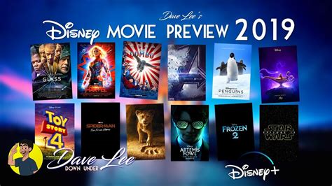 DISNEY MOVIES 2019: All 12 Movies Previewed & Explained - YouTube