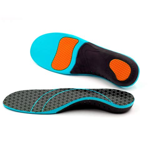 Custome Orthotic Insoles For Flat Feet, Arch Support Thin Shoe Inserts...