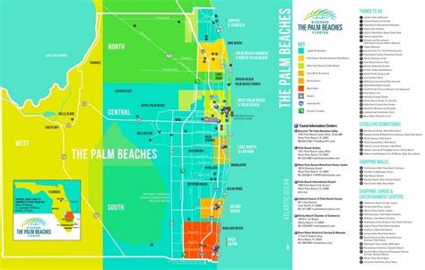 Palm Beach tourist attractions map