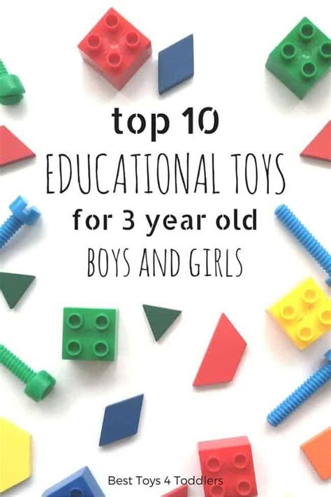 Educational Toys for 3 Year Olds