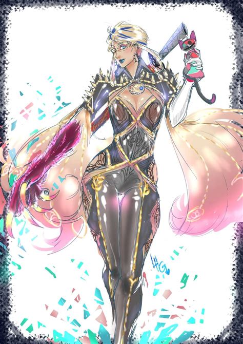 Viola as new Bayonetta fan art. I cannot wait for Bayonetta 4 to see ...