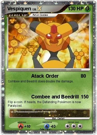 Pokémon Vespiquen 22 22 - Atack Order - My Pokemon Card