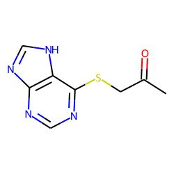 2-Propanone, 6-purinylthio)- (CAS 5441-78-1) - Chemical & Physical ...