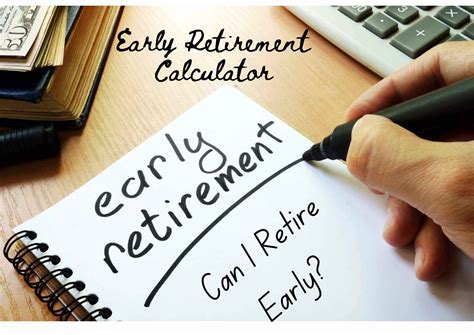 Use Our Early Retirement Calculator To Help You Find Out If You Can ...