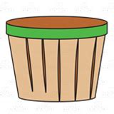 Abeka | Clip Art | Bushel Basket—empty