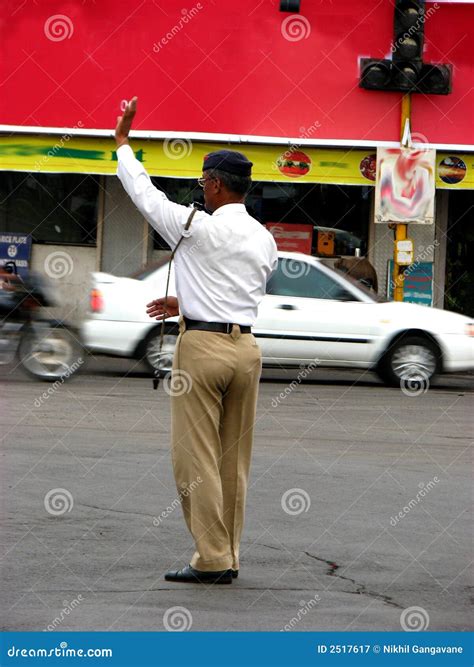 Indian Traffic Police Royalty Free Stock Photography - Image: 2517617