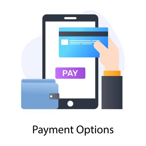 Shopping payment options with card, icon in flat design 6748592 Vector ...