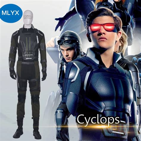 MANLUYUNXIAO X Men Costume Apocalypse Cyclops Cosplay Costume Scott ...