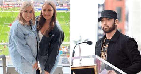 Eminem's daughters Hailie and Alaina share adorable pics from dad's ...