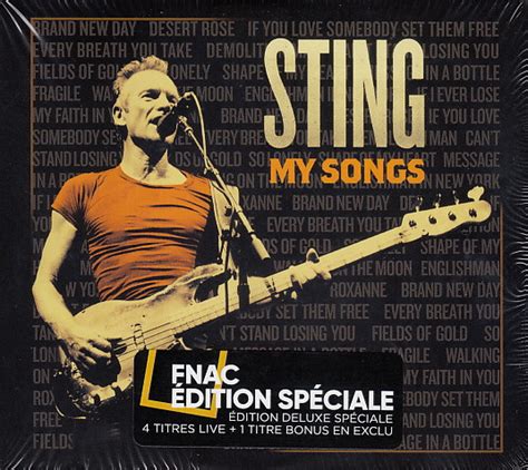 Sting - My Songs (2019, CD) | Discogs