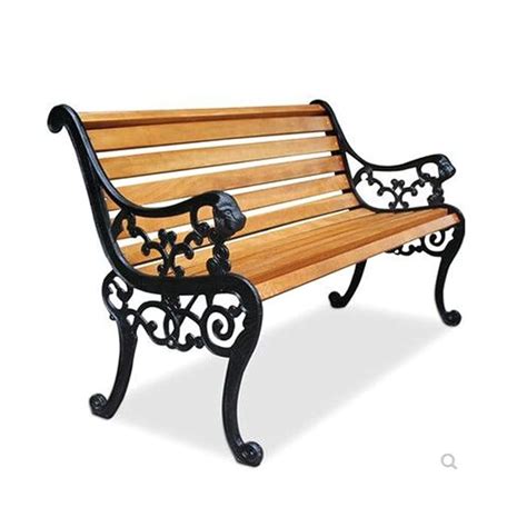 Buy Outdoor Benches Terrace Garden Benches, Heavy-Duty Park Bench with ...