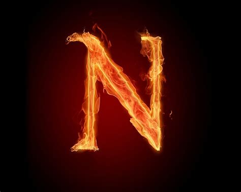 Alphabet N, abstract, alphabet, fire, flame, galaxy letter, note, sign ...