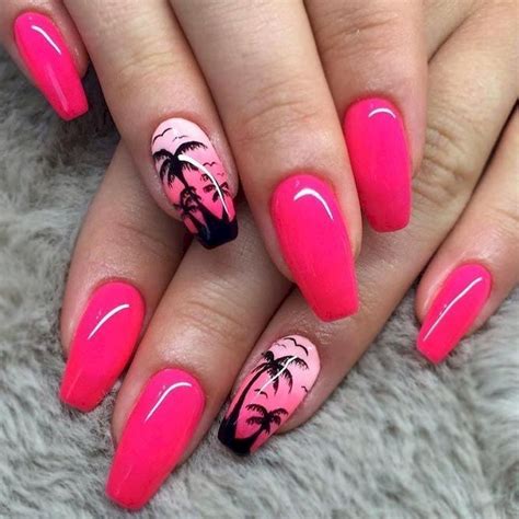 25 Super Cute Summer Nail Color Ideas Year 2019 - Fashionre