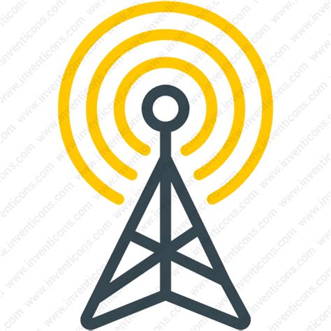 Download Radar Tower Vector Icon | Inventicons