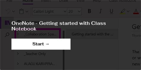 OneNote - Getting started with Class Notebook