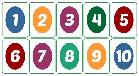 Large Printable Numbers 1 10 | Images and Photos finder